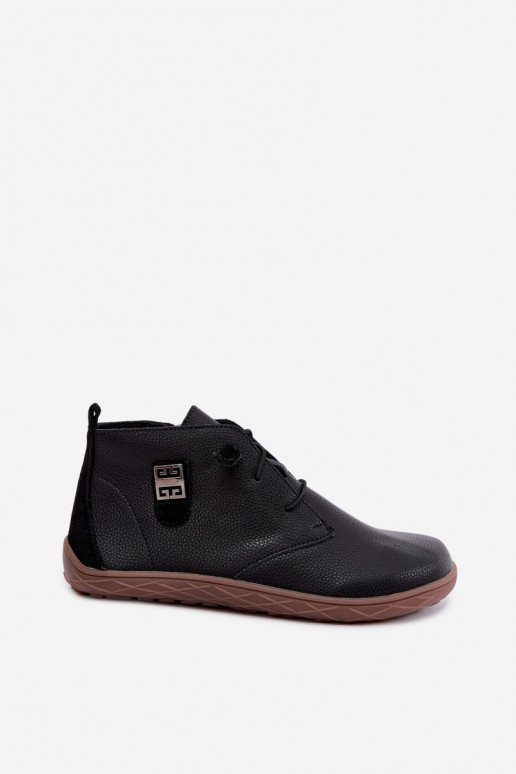 Scarpe in pelle da donna Barefoot, nere Sireya