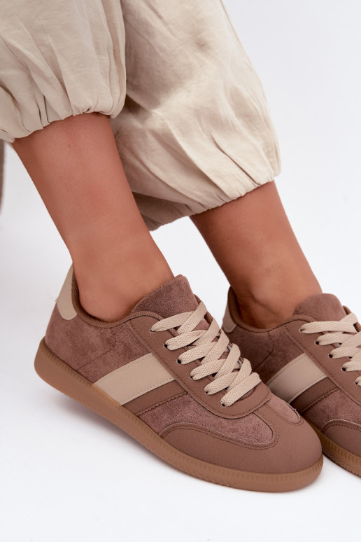 Sneakers marroni Tai turidela