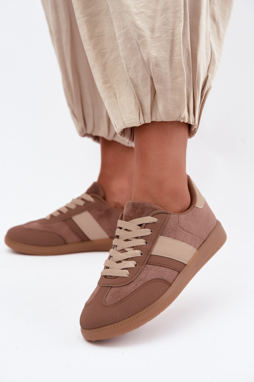 Sneakers marroni Tai turidela