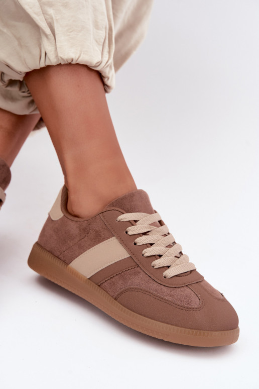 Sneakers marroni Tai turidela