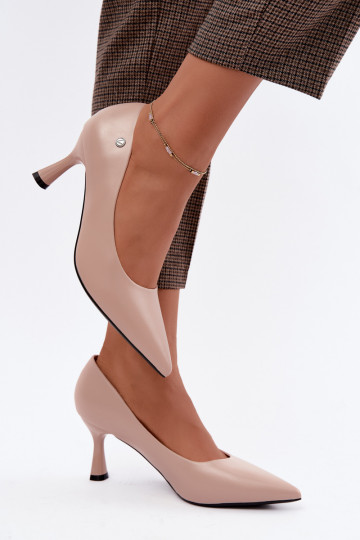 Vinceza 62323 décolleté color sabbia