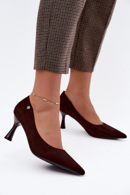 Vinceza 62323 décolleté color cioccolato