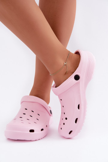 Zoccoli leggeri rosa Aderis 2