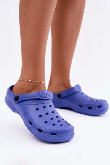 Zoccoli leggeri blu scuro Aderis 2