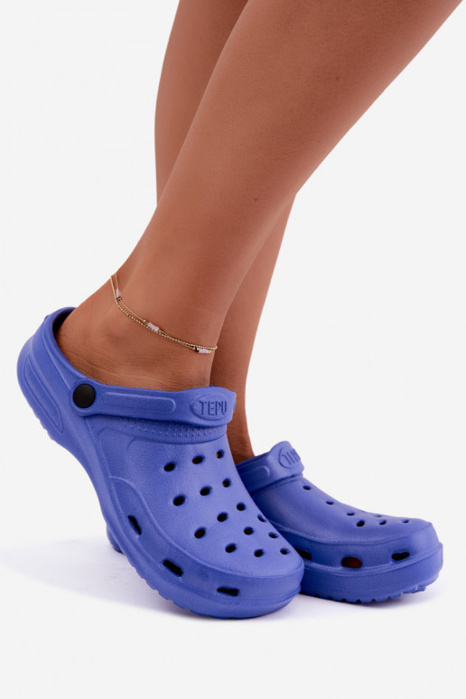 Zoccoli leggeri blu scuro Aderis