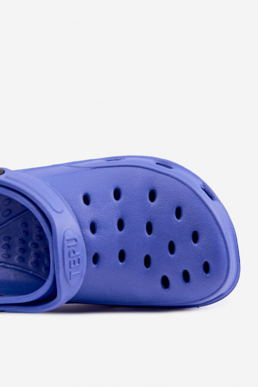 Zoccoli leggeri blu scuro Aderis