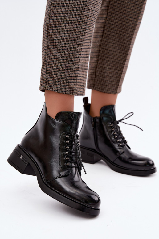 Stivaletti isolati Klocke S.Barski HY62-8112 in nero