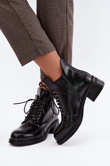 Stivaletti isolati Klocke S.Barski HY62-8112 in nero 2