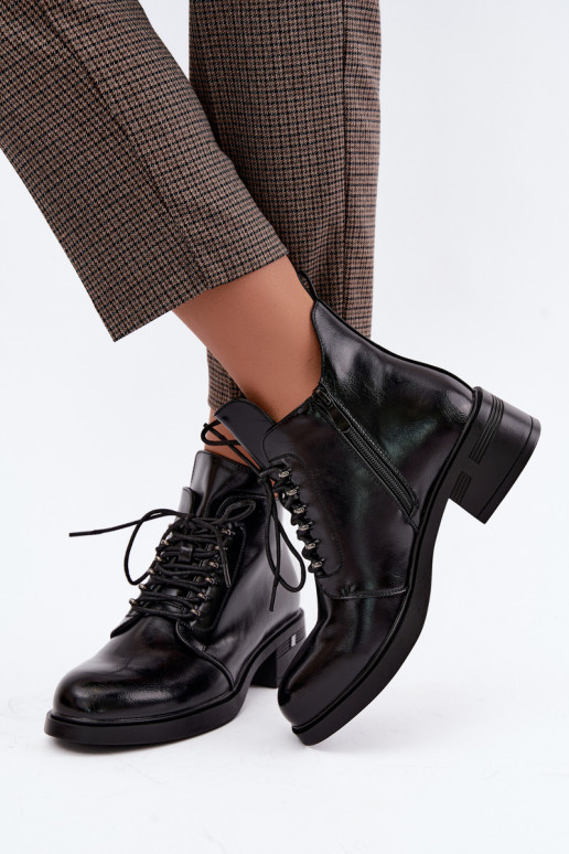 Stivaletti isolati Klocke S.Barski HY62-8112 in nero