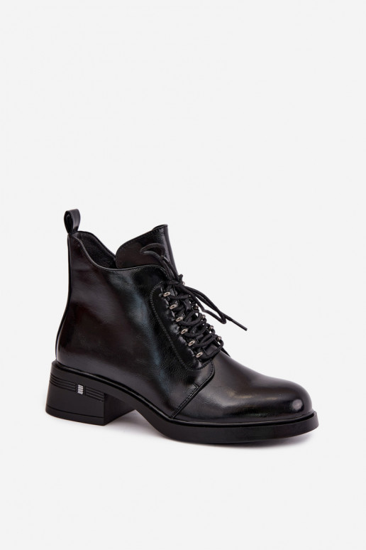 Stivaletti isolati Klocke S.Barski HY62-8112 in nero
