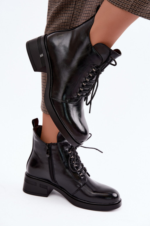 Stivaletti isolati Klocke S.Barski HY62-8112 in nero