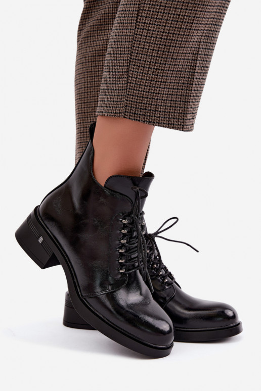 Stivaletti isolati Klocke S.Barski HY62-8112 in nero