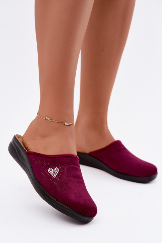 Infradito in colore bordeaux Inblu CF000052