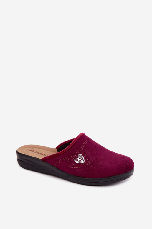 Infradito in colore bordeaux Inblu CF000052