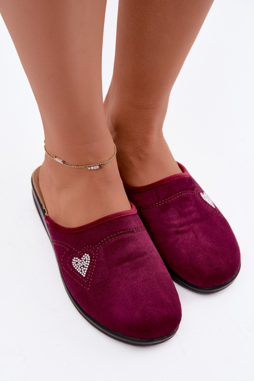 Infradito in colore bordeaux Inblu CF000052
