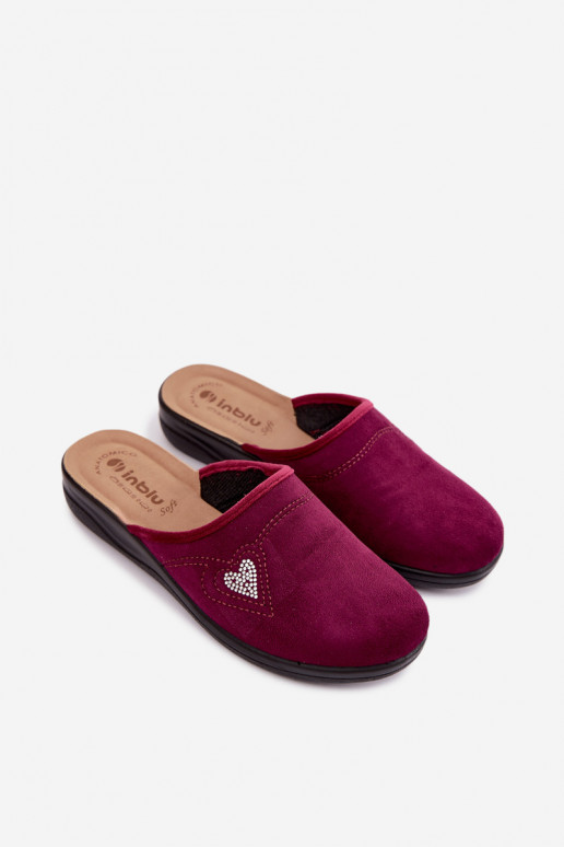 Infradito in colore bordeaux Inblu CF000052
