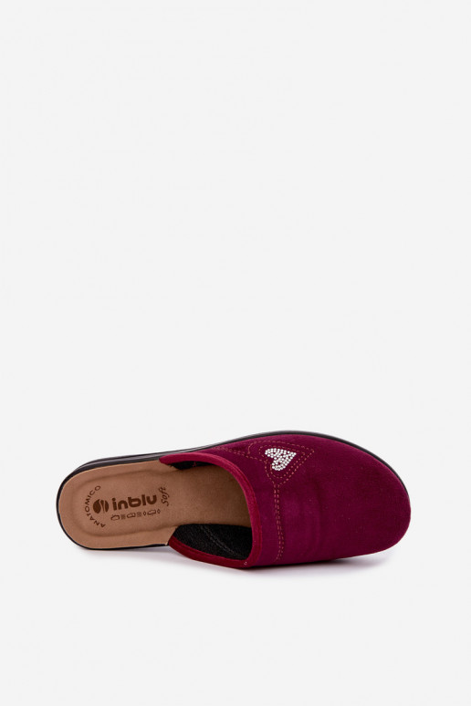 Infradito in colore bordeaux Inblu CF000052