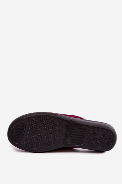 Infradito in colore bordeaux Inblu CF000052