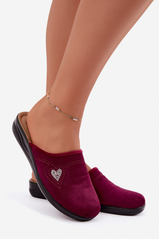 Infradito in colore bordeaux Inblu CF000052