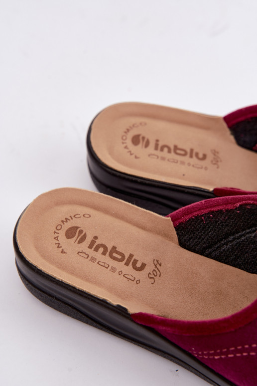 Infradito in colore bordeaux Inblu CF000052
