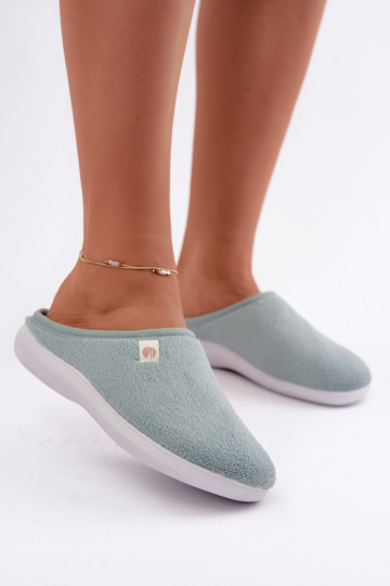 Pantofole in colore menta Inblu EC000102 2