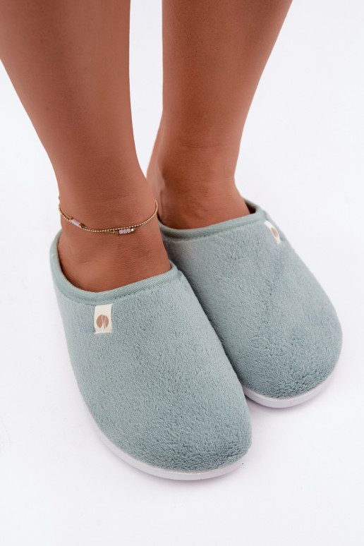 Pantofole in colore menta Inblu EC000102