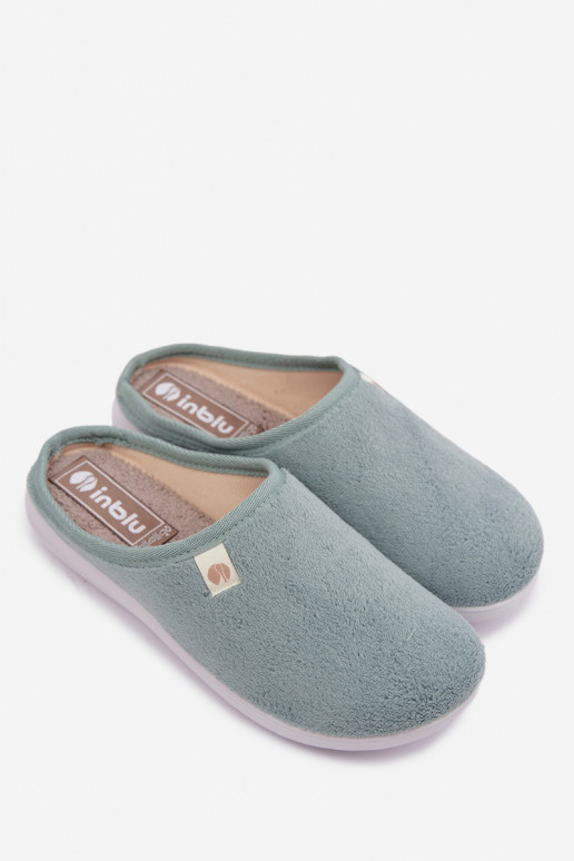 Pantofole in colore menta Inblu EC000102