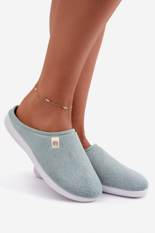 Pantofole in colore menta Inblu EC000102