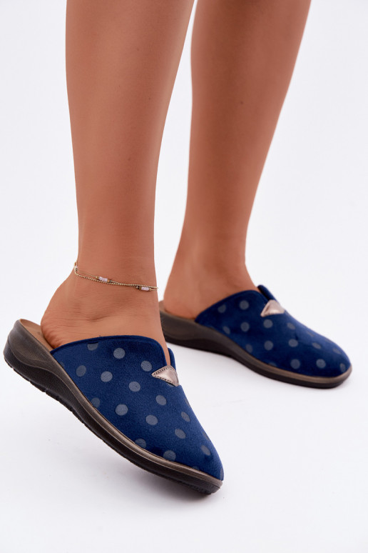 Pantofole donna Inblu OD000014 blu scuro