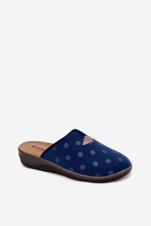 Pantofole donna Inblu OD000014 blu scuro