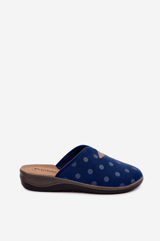 Pantofole donna Inblu OD000014 blu scuro
