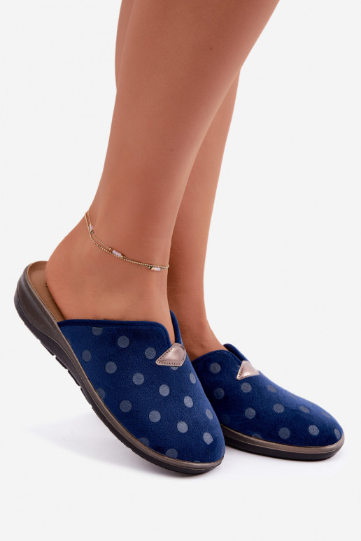 Pantofole donna Inblu OD000014 blu scuro