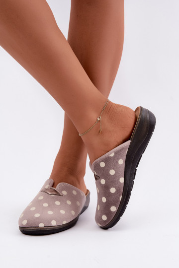Pantofole donna Inblu OD000014 grigie