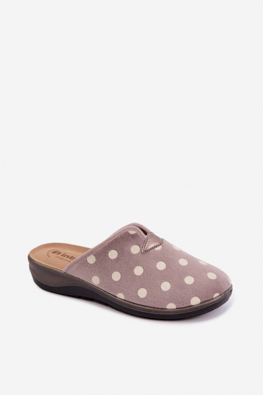 Pantofole donna Inblu OD000014 grigie