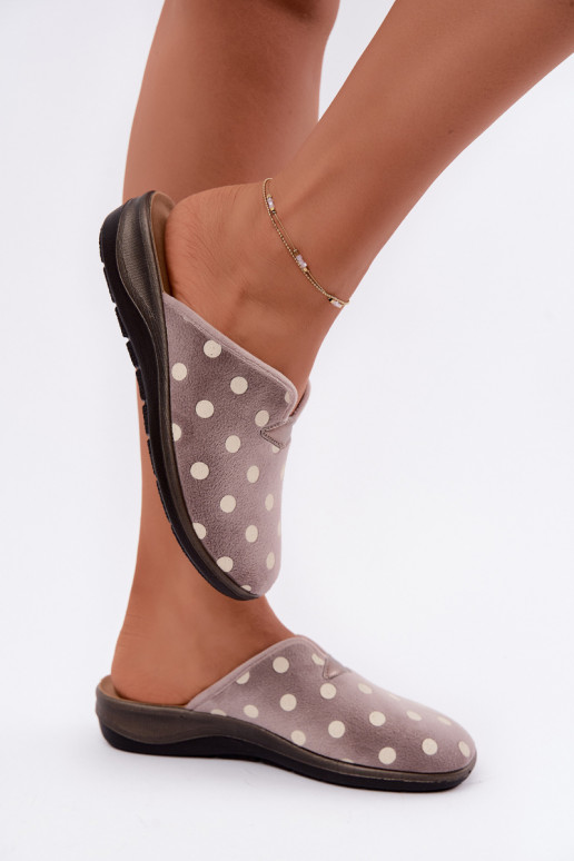 Pantofole donna Inblu OD000014 grigie