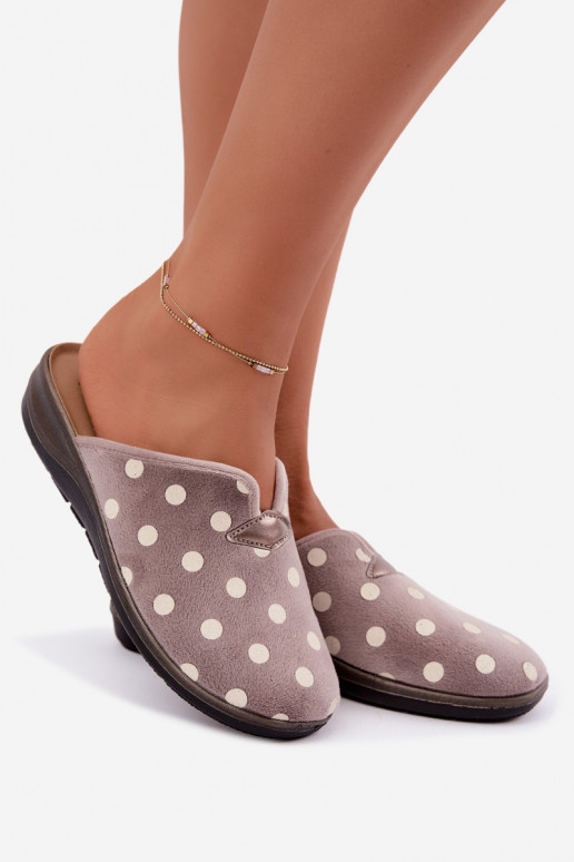 Pantofole donna Inblu OD000014 grigie