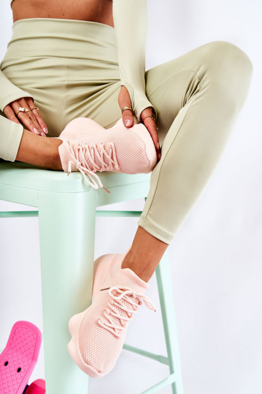 Scarpe sportive slip-on Dalmiro in colore rosa