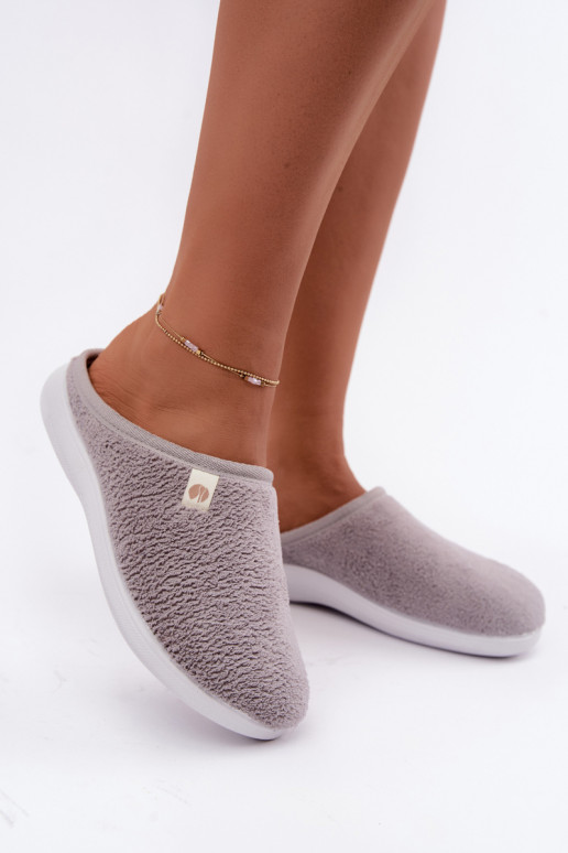 Pantofole da donna grigie Inblu EC000102