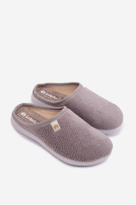 Pantofole da donna grigie Inblu EC000102