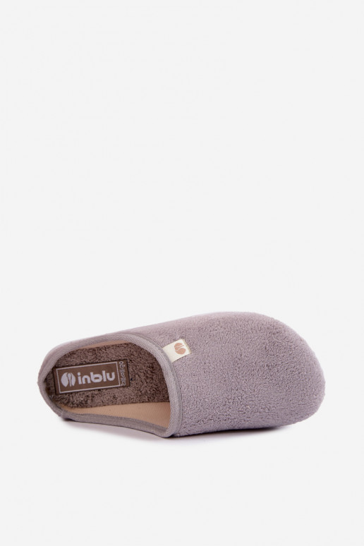 Pantofole da donna grigie Inblu EC000102