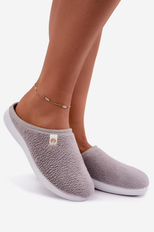 Pantofole da donna grigie Inblu EC000102