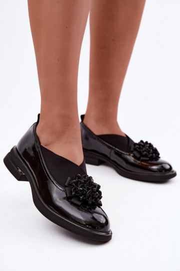 Scarpe da donna con ornamenti T.Sokolski S2 J26-271 color nero 2