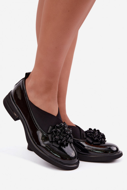 Scarpe da donna con ornamenti T.Sokolski S2 J26-271 color nero