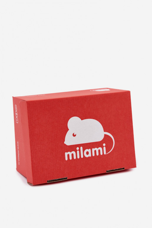 Pantofole per bambini Milami con chiusure adesive in grigio Jasimrra