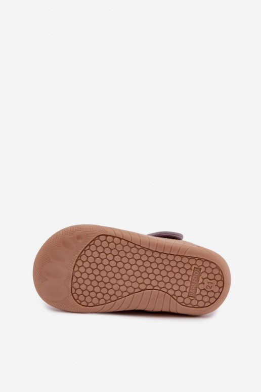 Pantofole per bambini con chiusure adesive Milami grigie Talirae