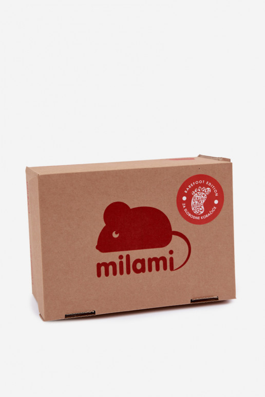 Pantofole per ragazzi Milami grigie Saphira