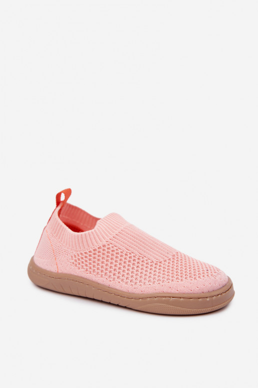 Pantofole per bambini slip-on Milami rosa chiaro