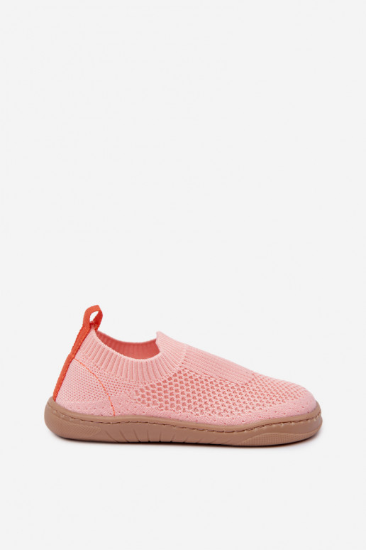 Pantofole per bambini slip-on Milami rosa chiaro