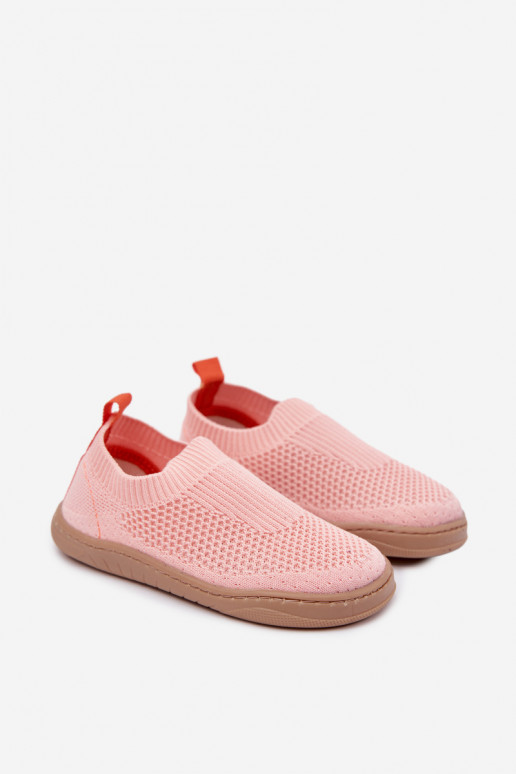 Pantofole per bambini slip-on Milami rosa chiaro