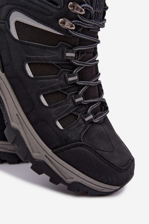 stivali da trekking isolati per uomini Big Star UU174317 colore nero